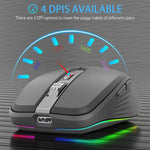 HXSJ M303 2400DPI 雙模 2.4GHz + 藍牙 5.1 無線滑鼠