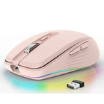 HXSJ M303 2400DPI 雙模 2.4GHz + 藍牙 5.1 無線滑鼠