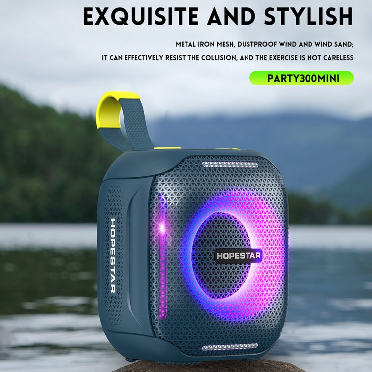 HOPESTAR Party 300mini IPX5 防水便攜藍牙喇叭 360度立體聲戶外喇叭
