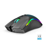 HXSJ T69 4800DPI RGB 2.4GHz 無線滑鼠，T69
