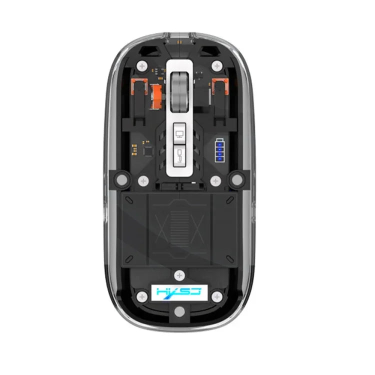 HXSJ T900 透明磁吸三模無線遊戲滑鼠