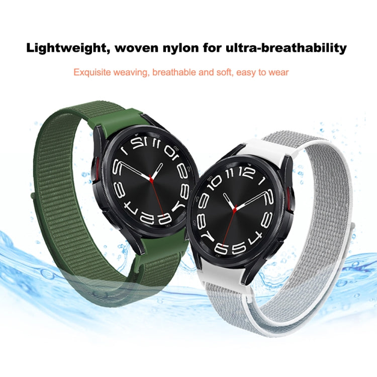 織紋尼龍環錶帶，適用於 Samsung Galaxy Watch 7 / 6