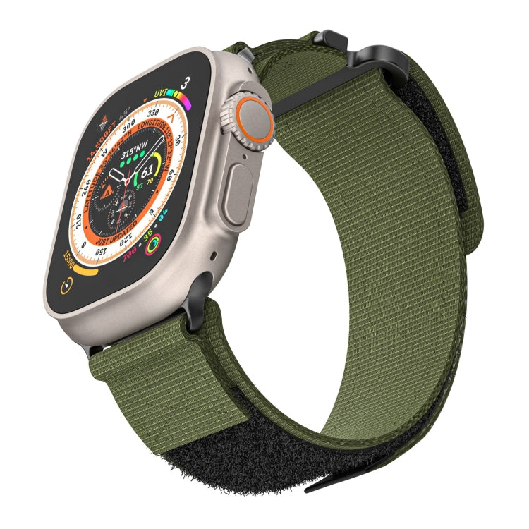 AW尼龍雙段式錶帶，適用於Apple Watch Series 10 46mm、Apple Watch Series 10 42mm、Apple Watch SE 2023 44mm、Apple Watch SE 2023 40mm、Apple Watch Ultra 2 49mm、Apple Watch Series 9 45mm、Apple Watch Series 9 41mm