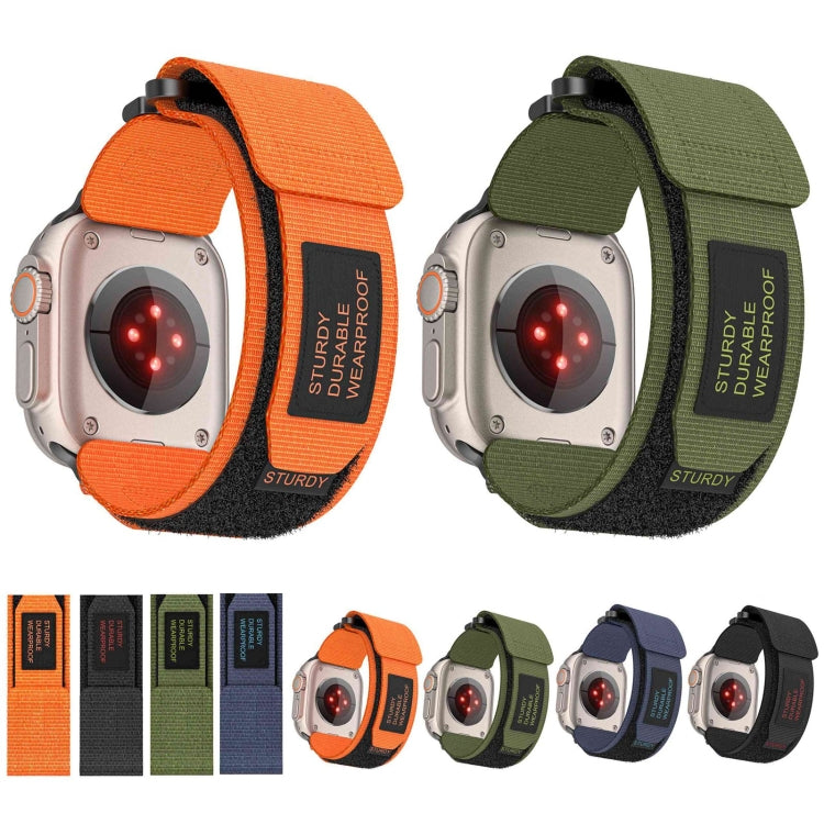 AW尼龍雙段式錶帶，適用於Apple Watch Series 10 46mm、Apple Watch Series 10 42mm、Apple Watch SE 2023 44mm、Apple Watch SE 2023 40mm、Apple Watch Ultra 2 49mm、Apple Watch Series 9 45mm、Apple Watch Series 9 41mm