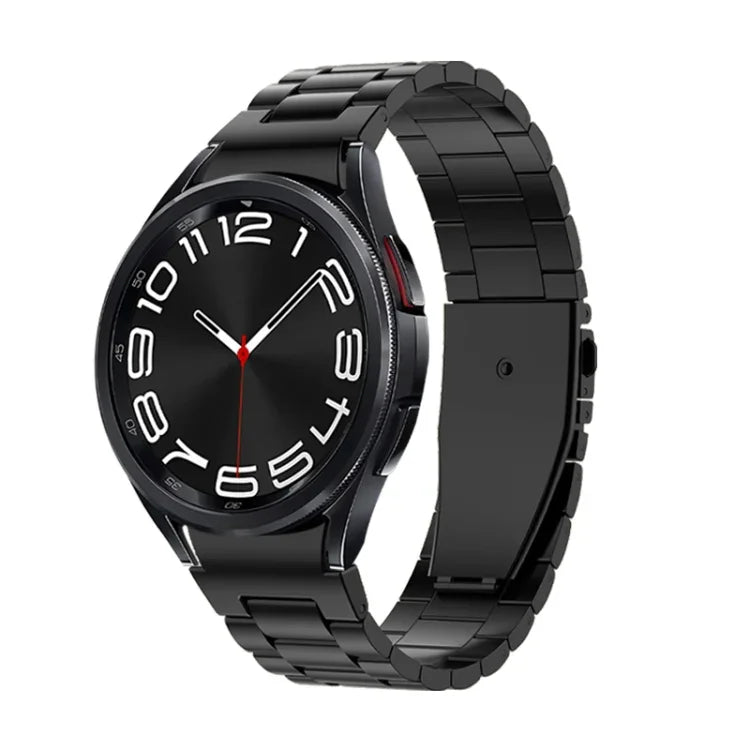 三股金屬錶帶，適用於 Samsung Galaxy Watch 6
