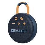 Zealot S77 IPX7 Waterproof Portable Wireless Bluetooth Speaker, S77