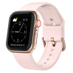 Pin Buckle Silicone Watch Band, For Apple Watch Ultra 49mm