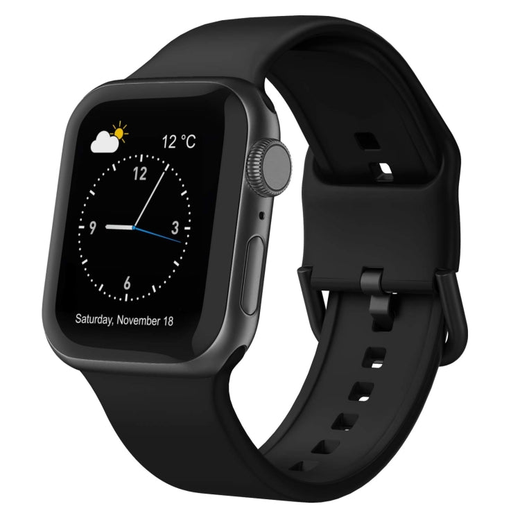 Pin Buckle Silicone Watch Band, For Apple Watch Ultra 49mm