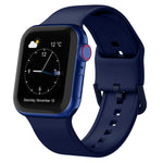 針扣矽膠錶帶，適用於 Apple Watch SE 2022 40mm