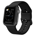 Pin Buckle Silicone Watch Band, For Apple Watch SE 2022 44mm