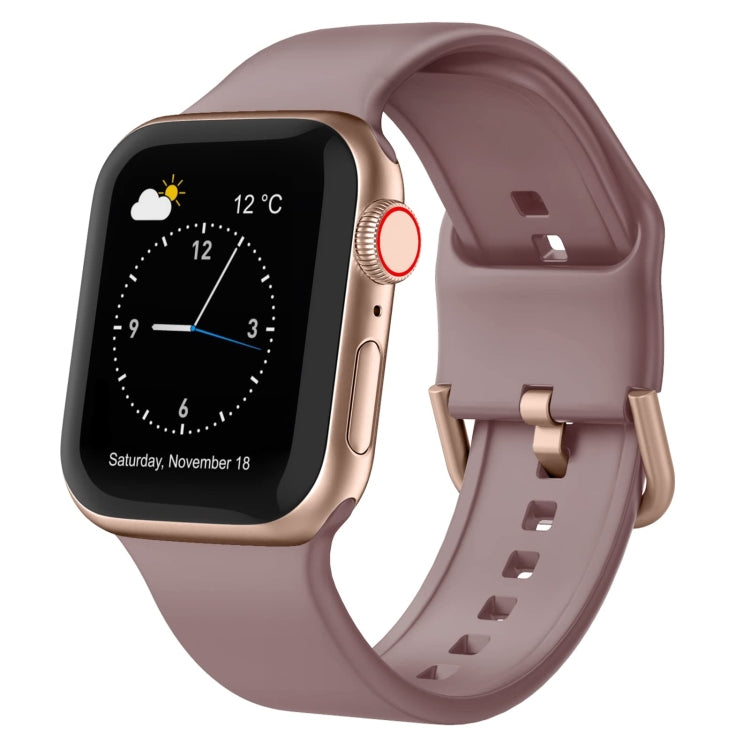 針扣矽膠錶帶，適用於 Apple Watch Series 7 45mm