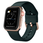 針扣矽膠錶帶，適用於 Apple Watch Series 4 44mm
