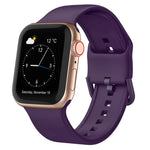 針扣矽膠錶帶，適用於 Apple Watch Series 9 41mm