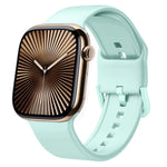 針扣矽膠錶帶，適用於 Apple Watch Series 10 46mm