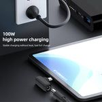 100W N 3.5X1.35mm 母頭轉 USB-C/Type-C 公頭充電轉接器，3.5X1.35mm