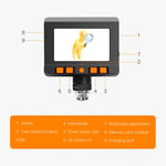 P110 50X-1000X 桌面電子數位顯微鏡，4.3 吋螢幕，P110
