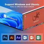 GXMO N42 Windows 11 Intel Gemini Lake N4020C 迷你電腦 NVME SSD WiFi 迷你桌機，4GB+64GB，4GB+64GB+256GB