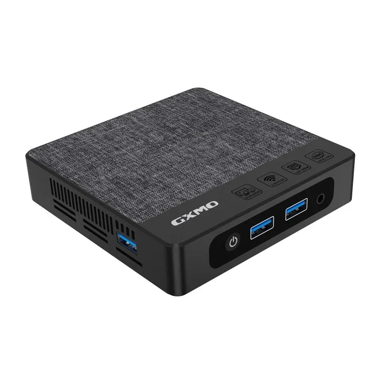 GXMO N42 Windows 11 Intel Gemini Lake N4020C 迷你電腦 NVME SSD WiFi 迷你桌機，4GB+64GB，4GB+64GB+256GB