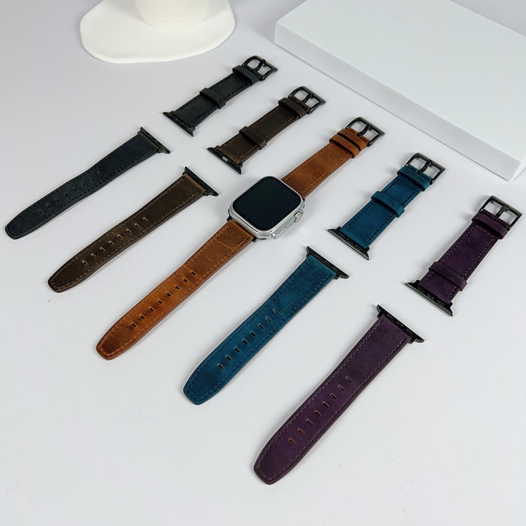 復古紋理皮革錶帶，適用於 Apple Watch Ultra 49mm，適用於 Apple Watch SE 2023 44mm，適用於 Apple Watch SE 2023 40mm，適用於 Apple Watch 8 41mm，適用於 Apple Watch 8 45mm，適用於 Apple Watch Ultra 2 49mm，適用於 Apple Watch 9 45mm，適用於 Apple Watch SE 2022 40mm