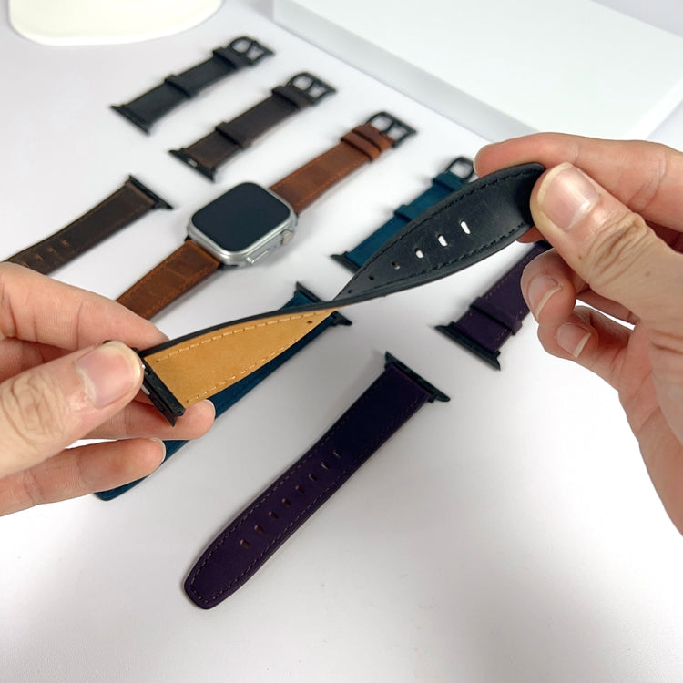 復古紋理皮革錶帶，適用於 Apple Watch Ultra 49mm，適用於 Apple Watch SE 2023 44mm，適用於 Apple Watch SE 2023 40mm，適用於 Apple Watch 8 41mm，適用於 Apple Watch 8 45mm，適用於 Apple Watch Ultra 2 49mm，適用於 Apple Watch 9 45mm，適用於 Apple Watch SE 2022 40mm