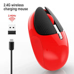 HXSJ M106 2.4GHZ 1600dpi 單模無線滑鼠 USB 可充電