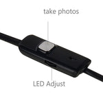 AN97 防水微型 USB 內窺鏡蛇管檢查攝影機，適用於具 OTG 功能的 Android 手機，配備 6 顆 LED，5.5mm，8mm