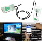 AN97 防水微型 USB 內窺鏡蛇管檢查攝影機，適用於具 OTG 功能的 Android 手機，配備 6 顆 LED，5.5mm，8mm