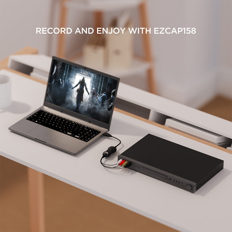 Ezcap 158A 免驅動 USB2.0 UVC 視頻擷取卡, Ezcap 158A