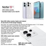 小米 Redmi Note 13 Pro 5G，6.67 吋 MIUI 14 Snapdragon 7s Gen 2 八核心 4nm 最高 2.4GHz，NFC，網絡：5G，16GB+512GB