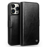 QIALINO 經典 103 扣真皮手機殼，適用於 iPhone 17e / 16e，iPhone 17 Pro Max，iPhone 17 Pro，iPhone 17，iPhone Air，iPhone 15 Pro Max，iPhone 15 Plus，iPhone 15