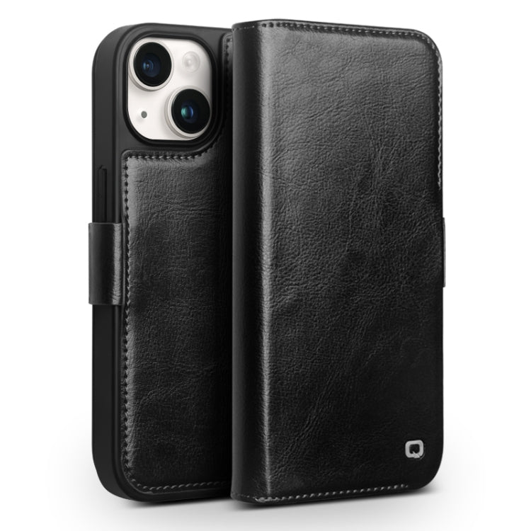 QIALINO 經典 103 扣真皮手機殼，適用於 iPhone 17e / 16e，iPhone 17 Pro Max，iPhone 17 Pro，iPhone 17，iPhone Air，iPhone 15 Pro Max，iPhone 15 Plus，iPhone 15