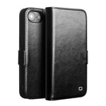 QIALINO 經典 103 扣真皮手機殼，適用於 iPhone 17e / 16e，iPhone 17 Pro Max，iPhone 17 Pro，iPhone 17，iPhone Air，iPhone 15 Pro Max，iPhone 15 Plus，iPhone 15