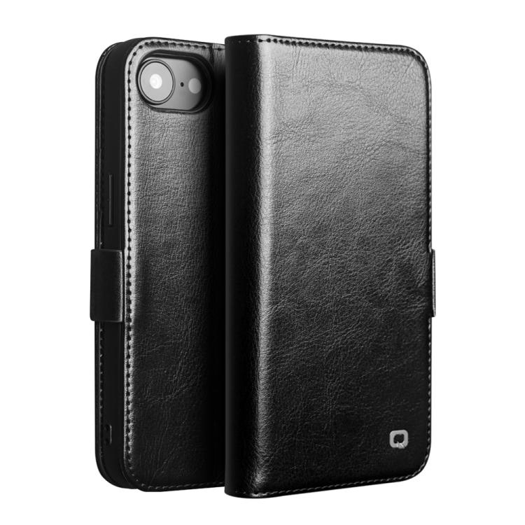 QIALINO 經典 103 扣真皮手機殼，適用於 iPhone 17e / 16e，iPhone 17 Pro Max，iPhone 17 Pro，iPhone 17，iPhone Air，iPhone 15 Pro Max，iPhone 15 Plus，iPhone 15