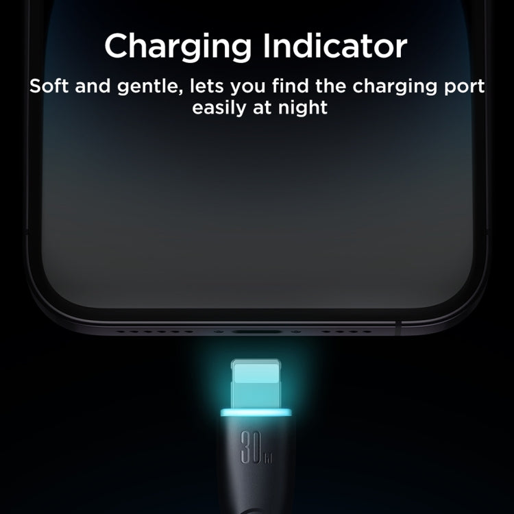 JOYROOM SA32-CL3 星光系列 30W USB-C / Type-C 轉 8 Pin 快充數據線，USB-C / Type-C 轉 8 Pin