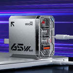 WK WP-U156 Pioneer 系列 65W USB+雙 USB-C/Type-C GaN 充電器，WP-U156