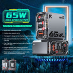WK WP-U156 Pioneer 系列 65W USB+雙 USB-C/Type-C GaN 充電器，WP-U156
