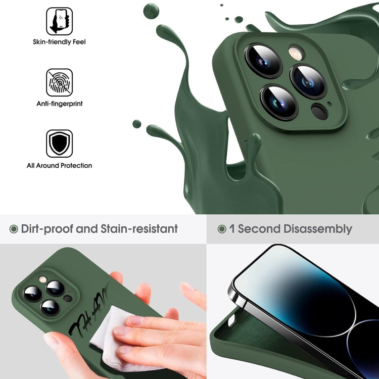 超細纖維液態矽膠防震手機殼，適用於 iPhone 12、iPhone 12 Pro Max、iPhone 12 Pro