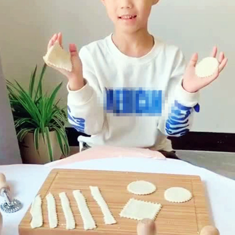 鋅合金餅乾模蛋糕模烘焙廚房工具，小圓形，大圓形，方形，心形，短柄輪，長柄輪
