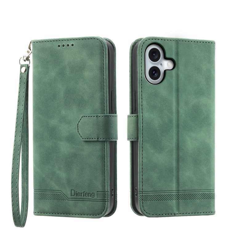 Dierfeng 夢幻系列 TPU 混合 PU 皮革手機殼，適用於 iPhone 17 Pro Max、iPhone 17 Pro、iPhone 17、iPhone Air、iPhone 16e、iPhone 16 Pro Max、iPhone 16 Pro、iPhone 16 Plus