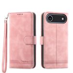 Dierfeng 夢幻系列 TPU 混合 PU 皮革手機殼，適用於 iPhone 17 Pro Max、iPhone 17 Pro、iPhone 17、iPhone Air、iPhone 16e、iPhone 16 Pro Max、iPhone 16 Pro、iPhone 16 Plus