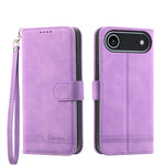 Dierfeng 夢幻系列 TPU 混合 PU 皮革手機殼，適用於 iPhone 17 Pro Max、iPhone 17 Pro、iPhone 17、iPhone Air、iPhone 16e、iPhone 16 Pro Max、iPhone 16 Pro、iPhone 16 Plus