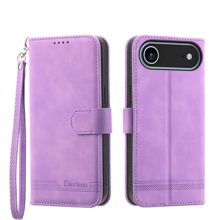 Dierfeng 夢幻系列 TPU 混合 PU 皮革手機殼，適用於 iPhone 17 Pro Max、iPhone 17 Pro、iPhone 17、iPhone Air、iPhone 16e、iPhone 16 Pro Max、iPhone 16 Pro、iPhone 16 Plus