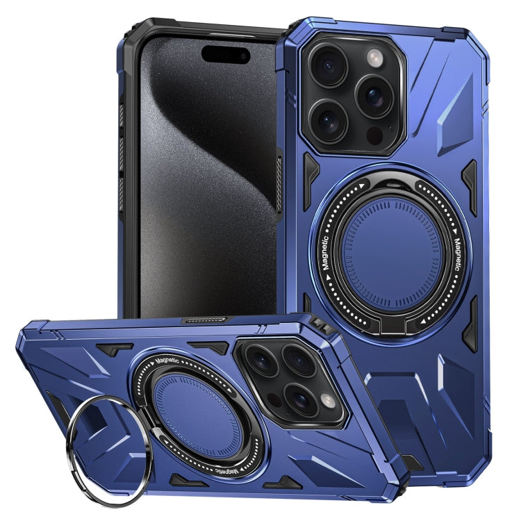 MagSafe Magnetic Shockproof Phone Case with Ring Holder, For iPhone 16 Plus, For iPhone 16, For iPhone 15 Pro Max, For iPhone 15 Pro, For iPhone 15 Plus, For iPhone 15