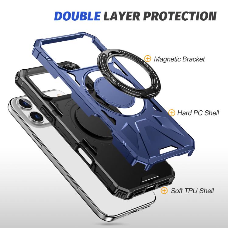 MagSafe 磁吸防震手機殼附指環支架，適用於 iPhone 17 Pro Max、iPhone 17 Pro、iPhone 17、iPhone Air、iPhone 16 Pro Max、iPhone 16 Pro