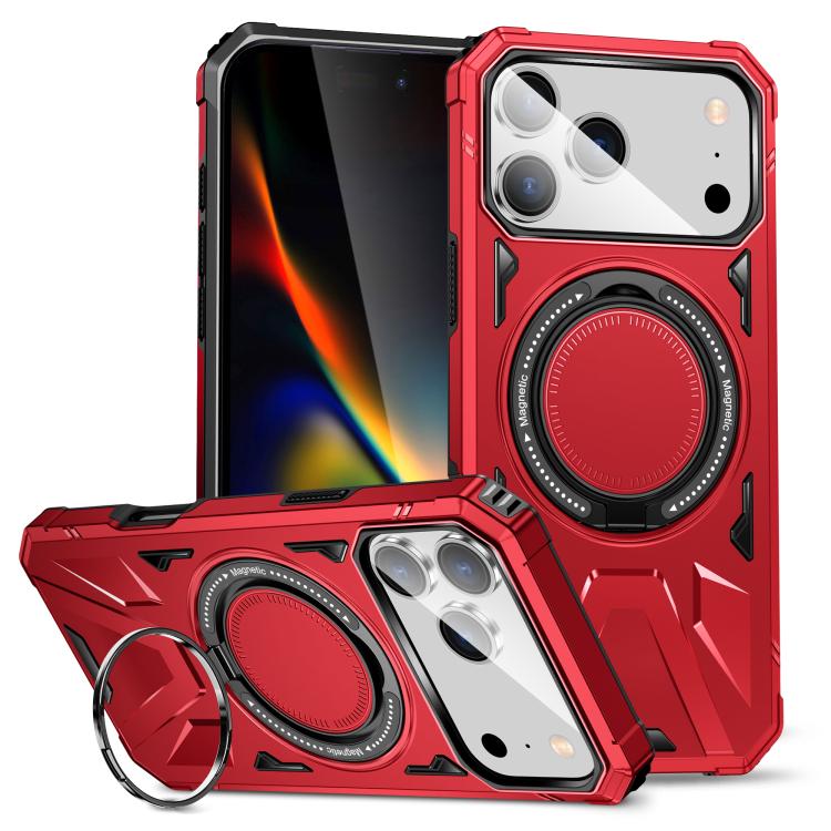 MagSafe 磁吸防震手機殼附指環支架，適用於 iPhone 17 Pro Max、iPhone 17 Pro、iPhone 17、iPhone Air、iPhone 16 Pro Max、iPhone 16 Pro