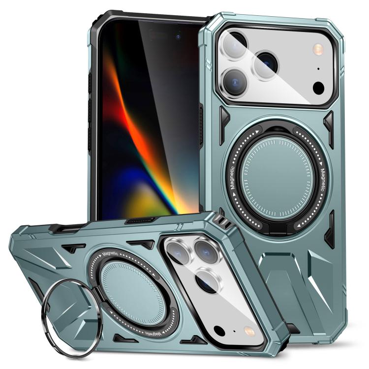 MagSafe 磁吸防震手機殼附指環支架，適用於 iPhone 17 Pro Max、iPhone 17 Pro、iPhone 17、iPhone Air、iPhone 16 Pro Max、iPhone 16 Pro