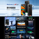 Blackview BV4800，IP68/IP69K/MIL-STD-810H，6.56 吋 Android 13 MediaTek MT6761V/WB Helio A22 四核心，網路：4G，OTG，BV4800 3GB+64GB