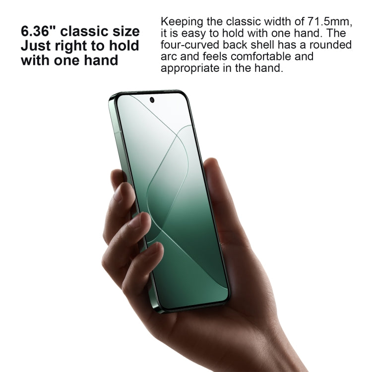 小米 14，6.36 吋 小米 HyperOS Snapdragon 8 Gen 3 八核心 4nm 最高 3.3GHz，NFC，網絡：5G，12GB+256GB，16GB+512GB，16GB+1TB