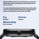 Zeblaze GS 3 Pro IP68 1.97inch HD Fitness Smart Watch