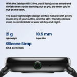 Zeblaze GTS 3 Pro IP68 1.97 吋高清健身智慧手錶